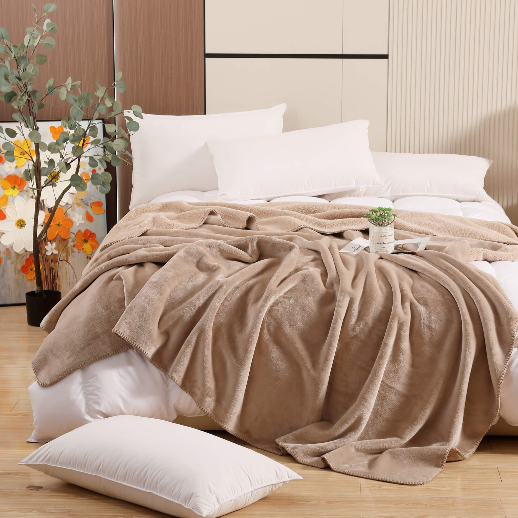 Плед Trigo Бежевый