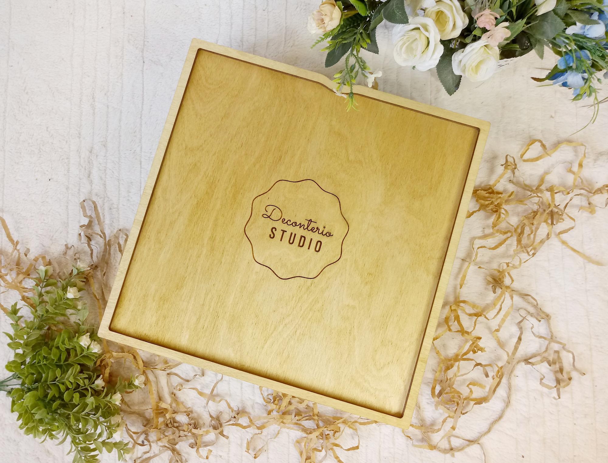 Коробка подарочная большая из фанеры 3 мм