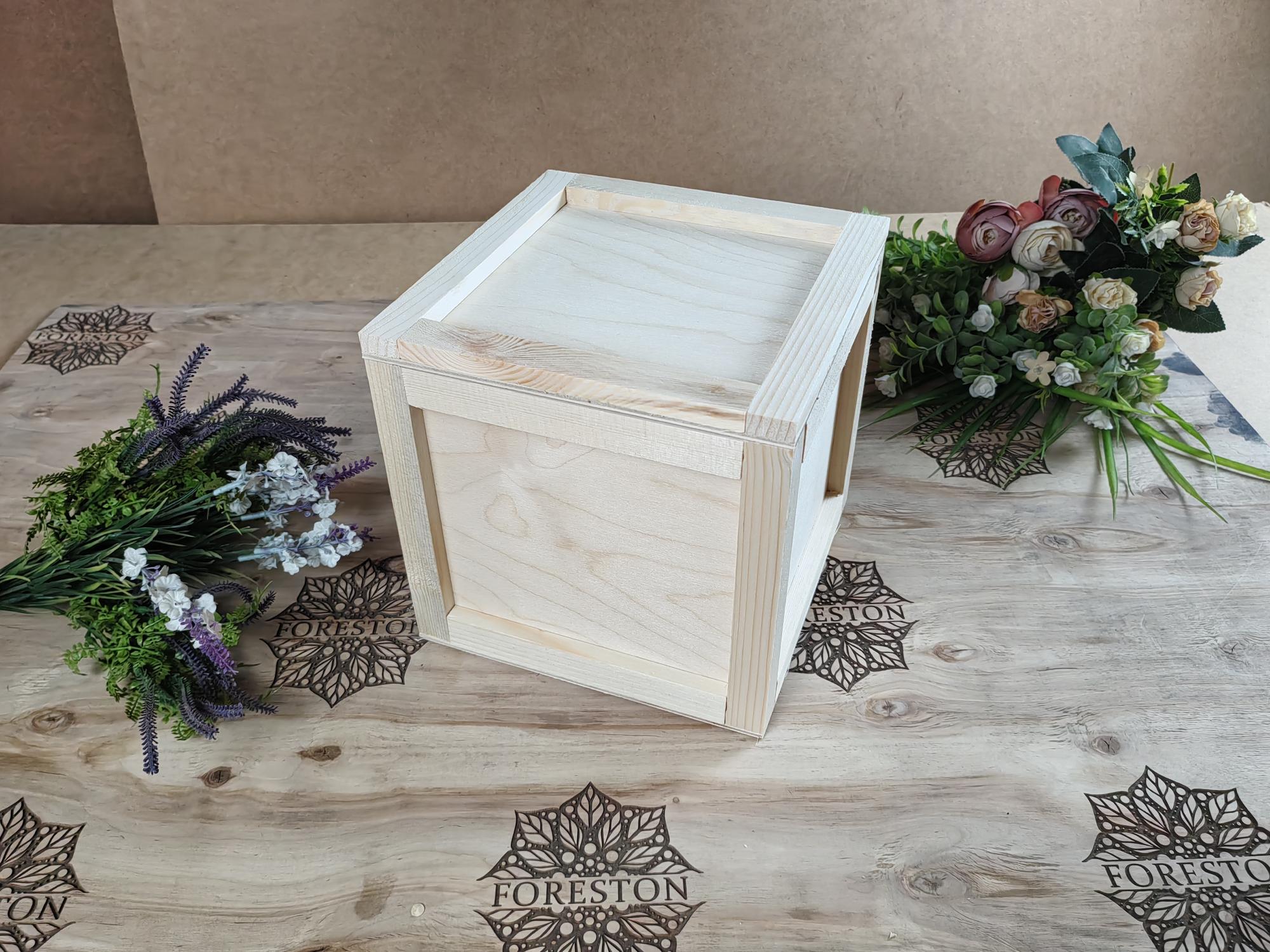 Ящик деревянный почтовый для открывания ломиком