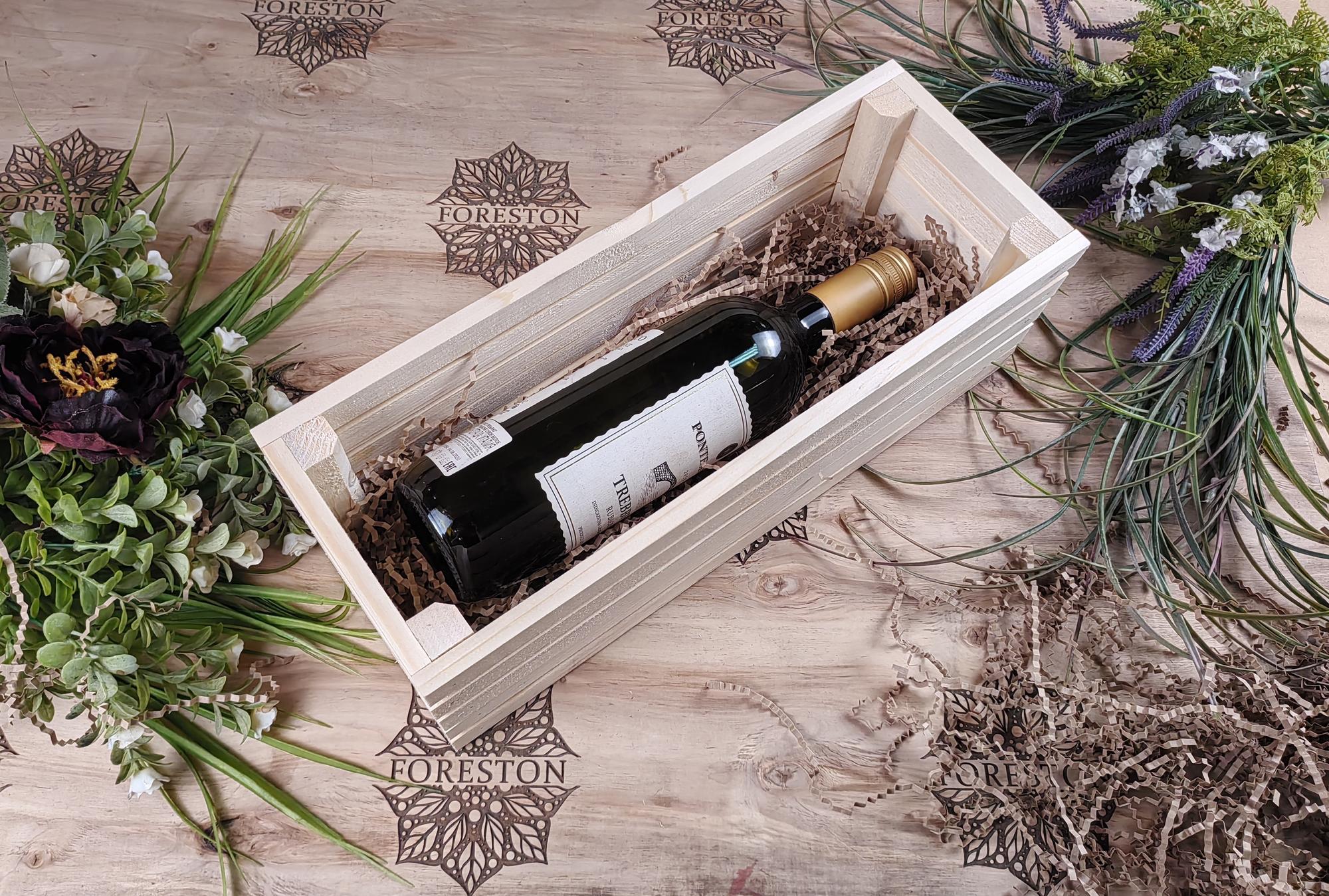 Ящик подарочный из реек средний