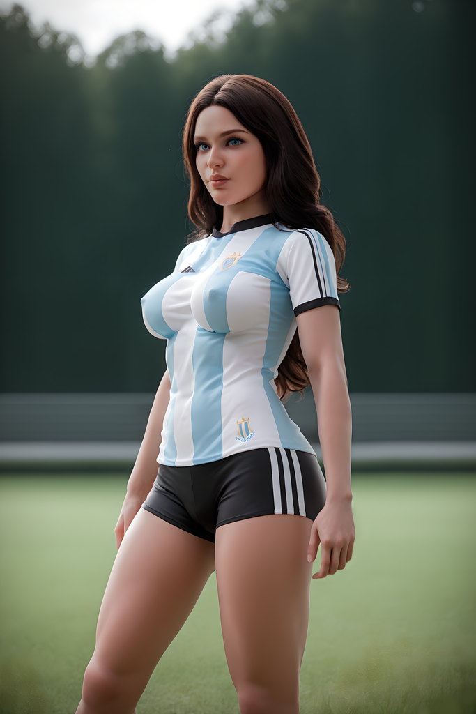 Realistic TPE + silicone head Aibei sex doll 166 cm - Lina