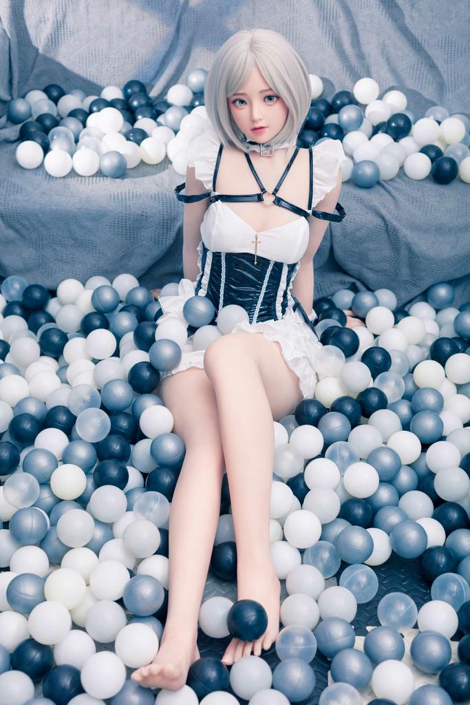 Realistic TPE sex doll BEZLYA [2.0] / ROS with silicone head 155 cm - CONVALLARIA