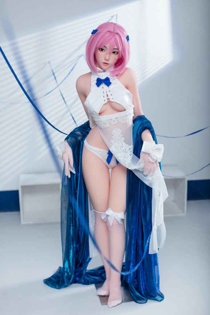 Realistic TPE sex doll BEZLYA [2.0] / ROS with silicone head 155 cm - CYRTENTHERA