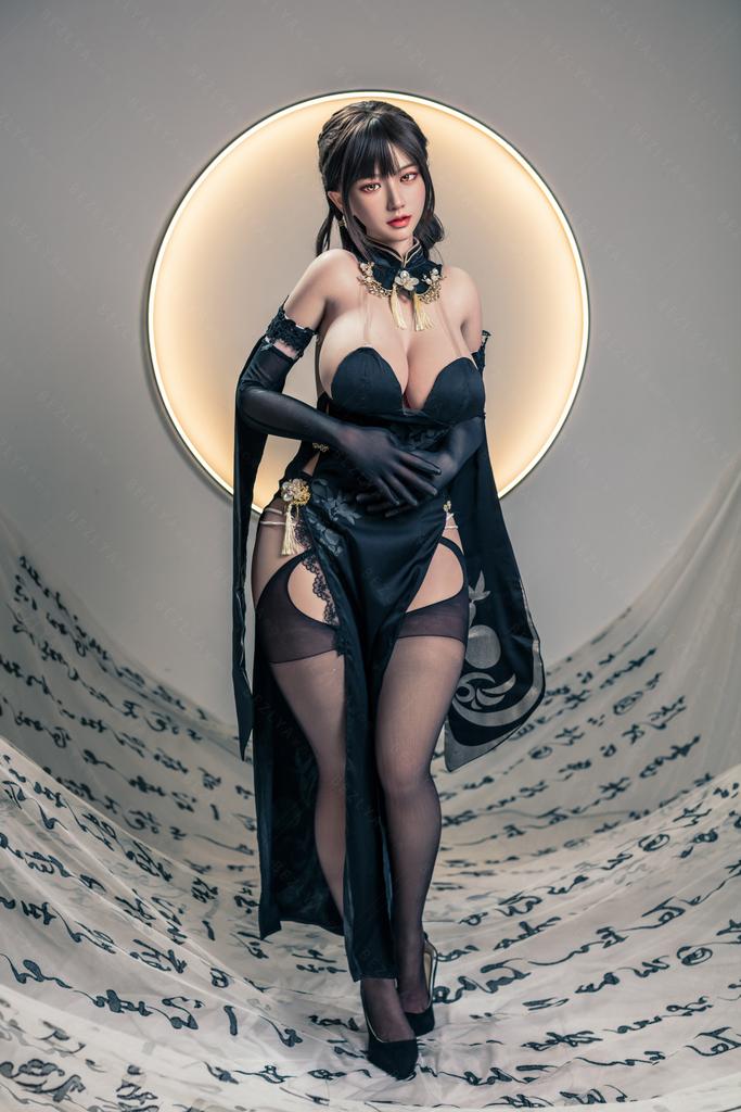 Realistic Silicone sex doll BEZLYA [2.1] / ROS 155 cm - LAGENARIA CLEARMOONLIT PROPLUSMAKEUP