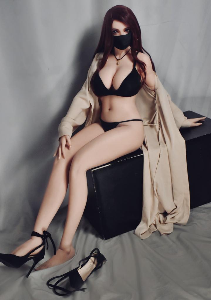 Realistic Silicone / TPE ElsaBabe Sex Doll 150 cm - Kurokawa Mio