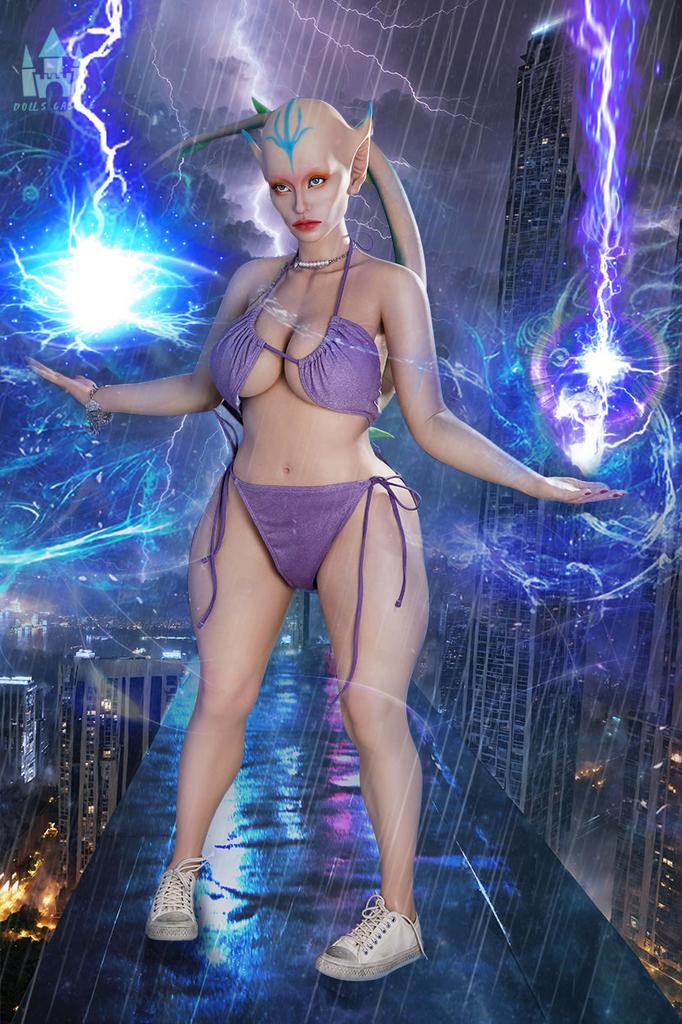 Realistic TPE sex doll Dolls Castle 153 cm - Pandora