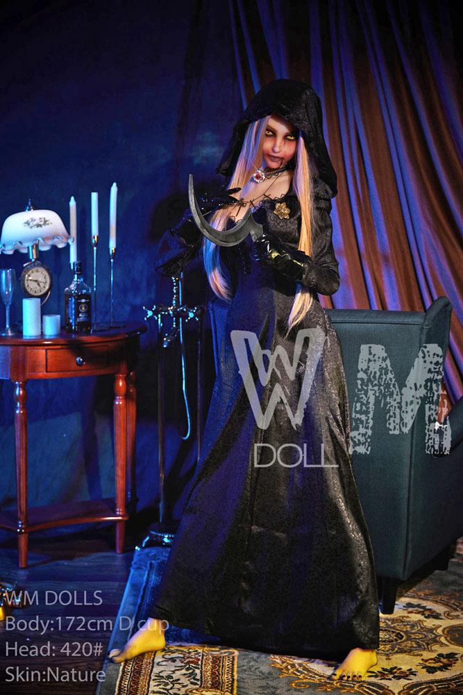 Realistic TPE WM sex doll 172 cm - halloween Liloo