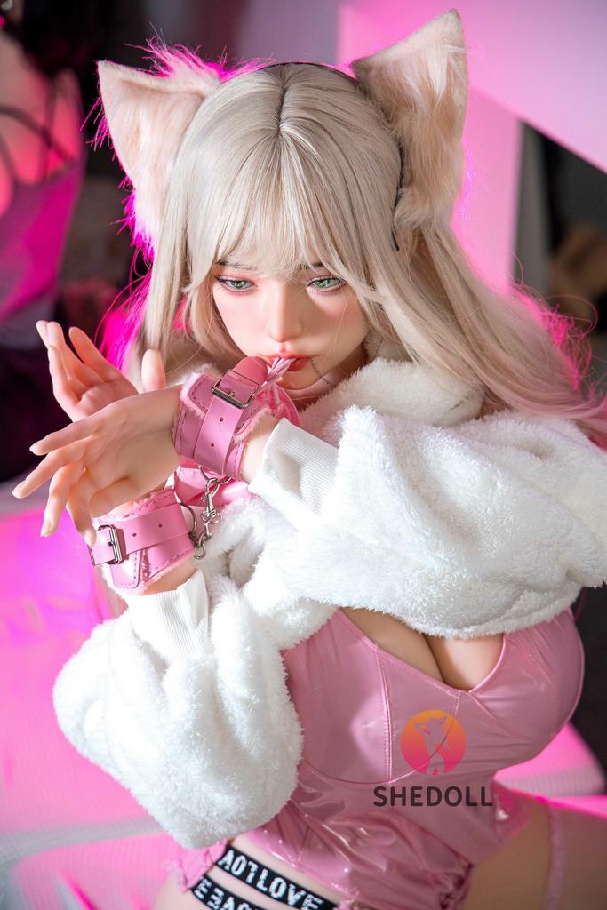 Realistic Silicone / TPE Shedoll Sex Doll 163 cm - Ku-Hsiao-Yu