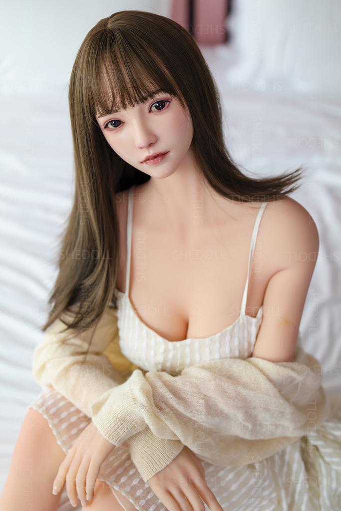 Realistic Silicone / TPE Shedoll Sex Doll 158 cm - rose