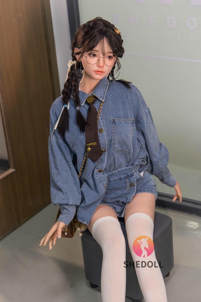 Realistic Silicone / TPE Shedoll Sex Doll 158 cm - Zhiyuan