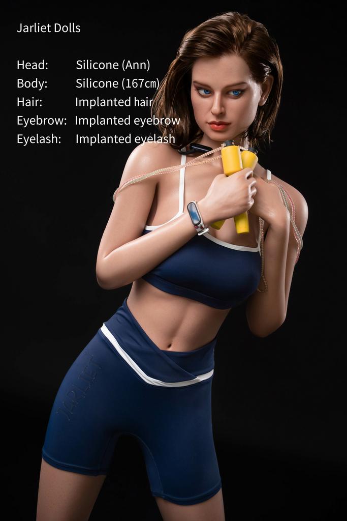 Realistic Silicone / TPE sex doll Jarliet167 cm - Ann
