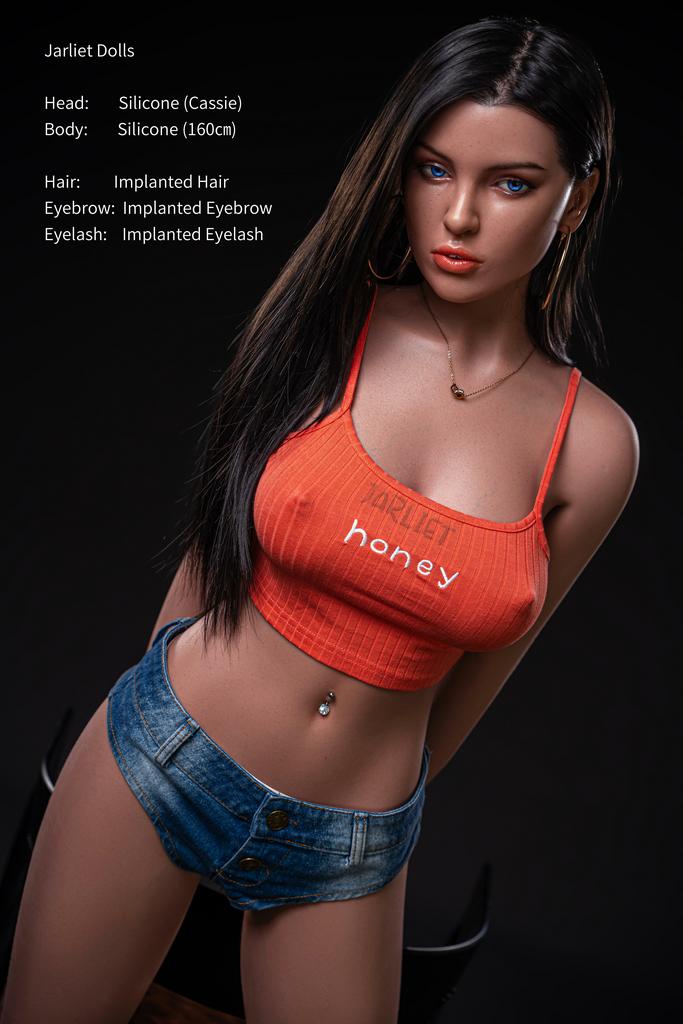 Realistic Silicone / TPE sex doll Jarliet160 cm - Cassie