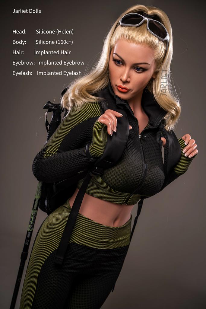 Realistic Silicone / TPE sex doll Jarliet160 cm - Helen