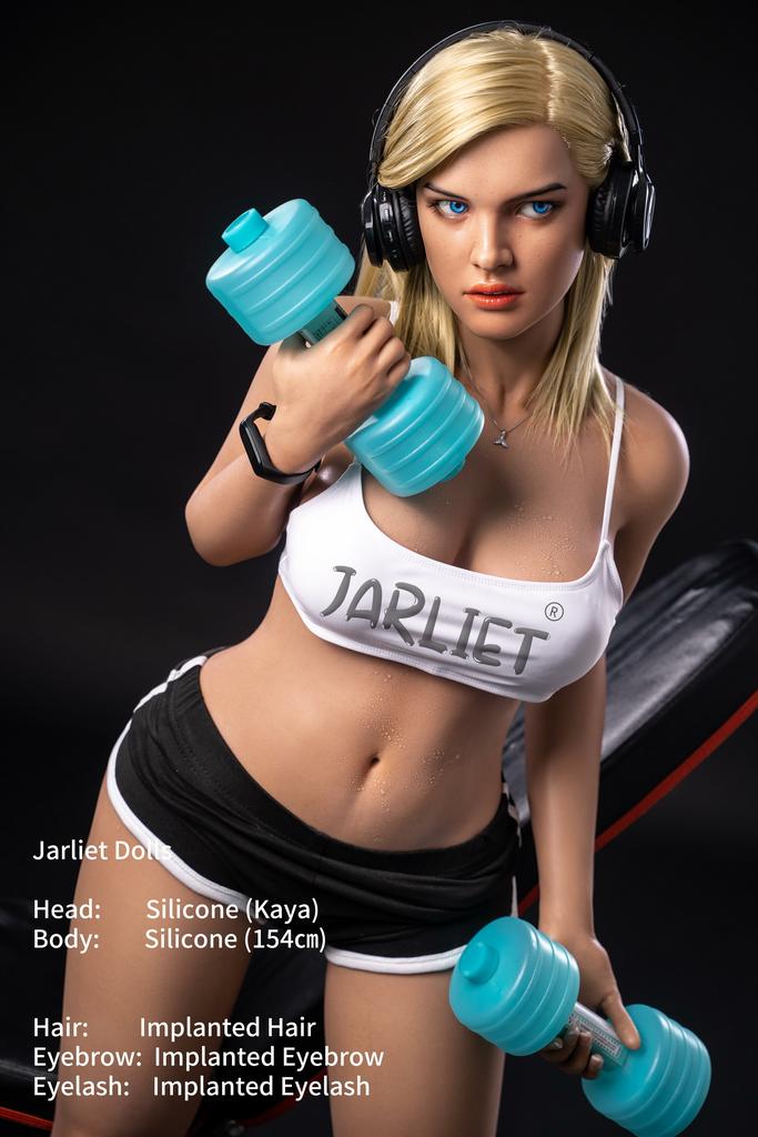 Realistic Silicone / TPE sex doll Jarliet154 cm - Kaya