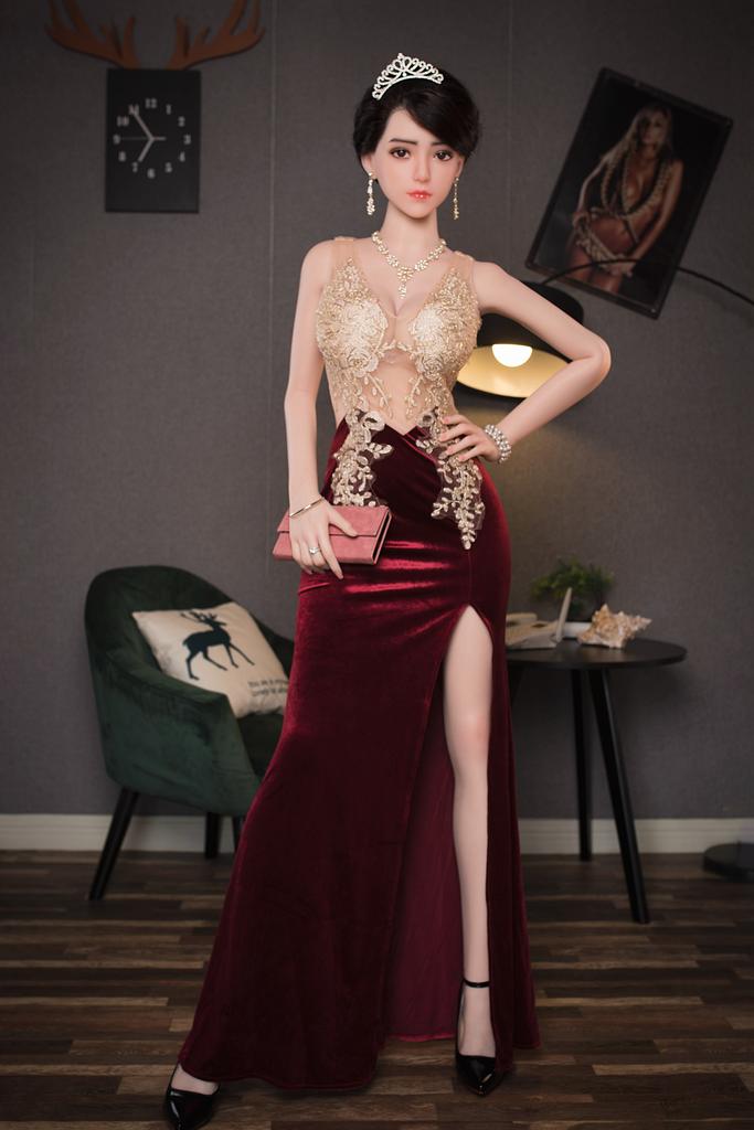 Реалистичная силиконовая / ТПЕ секс кукла  AF doll 166 см - yuko