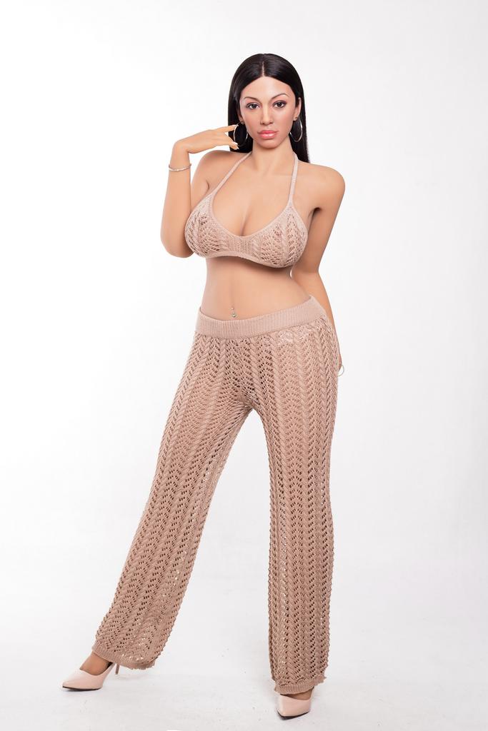 Реалистичная силиконовая / ТПЕ секс кукла  AF doll 161 см - melani