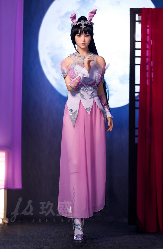 Realistic Sex Doll Jiusheng TPE with silicone head 150 cm - shino