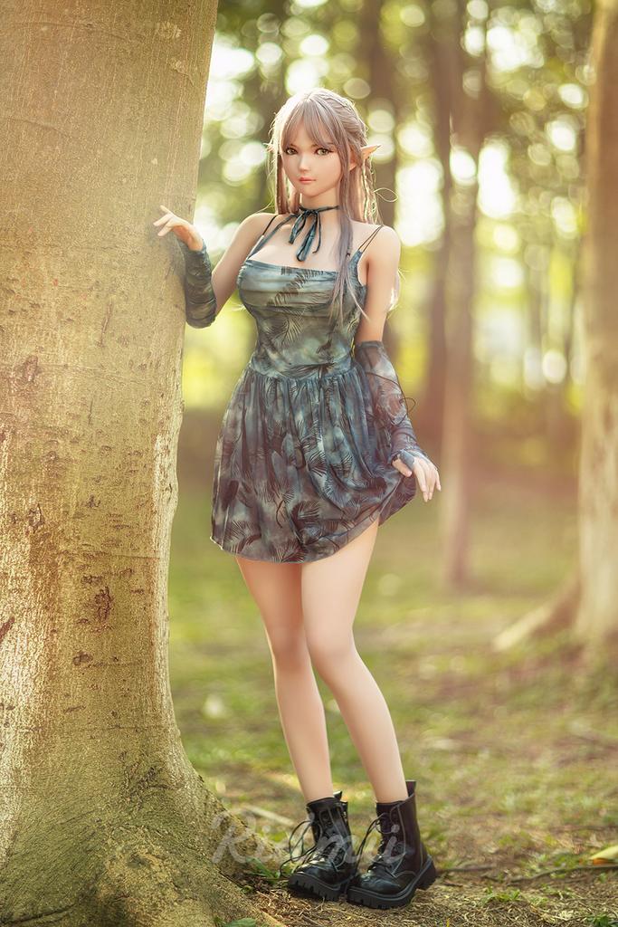 Realistic TPE Sex Doll Ridmii with Silicone Head 163 cm - Aggie