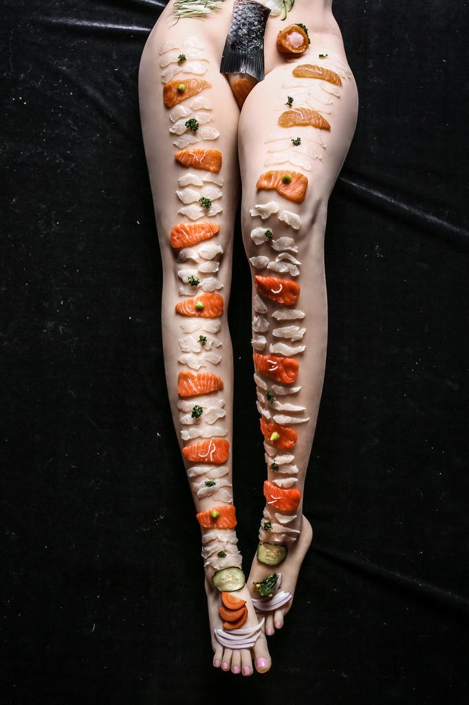 TPE Legs with a metal skeleton 155 cm 26 kg Climax doll