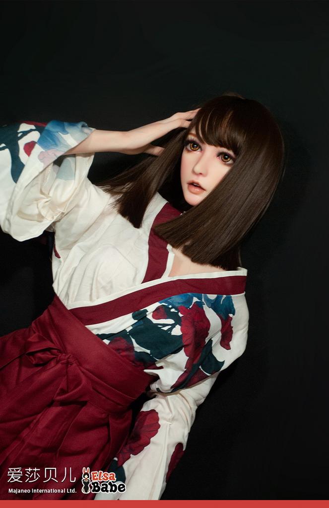 Realistic Silicone / TPE ElsaBabe Sex Doll 165 cm -Fujii Kanon