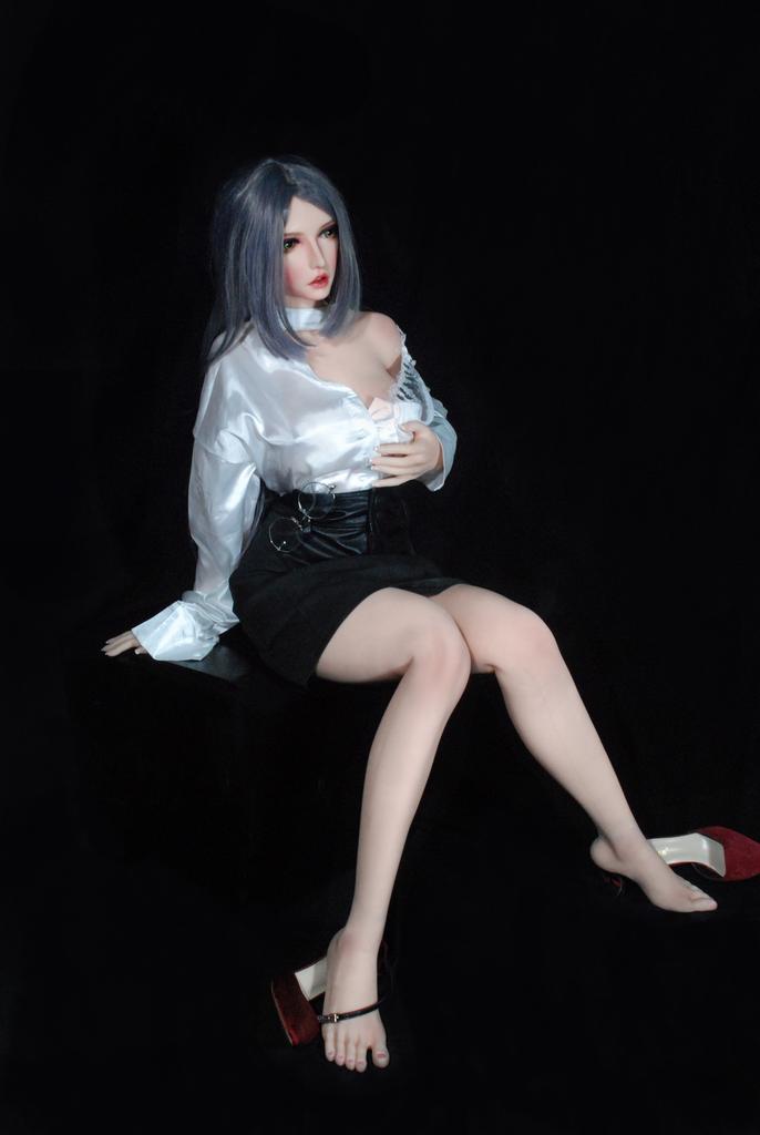 Realistic Silicone / TPE ElsaBabe Sex Doll 150 cm - Kurosawa Misa