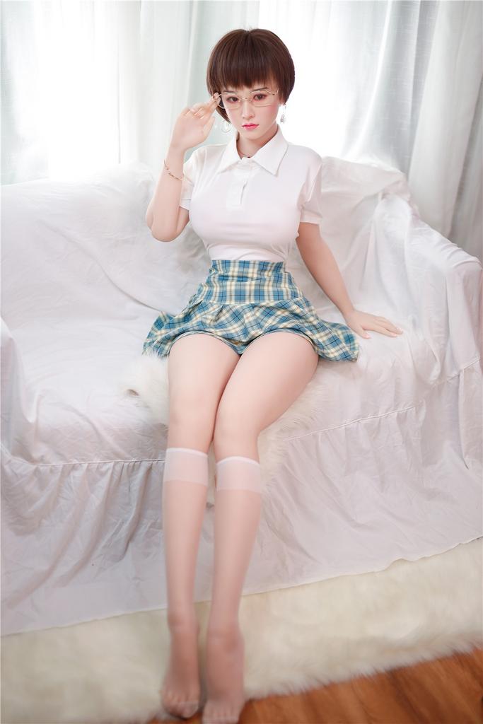 Realistic Silicone / TPE JY sex doll 161 cm - Amber
