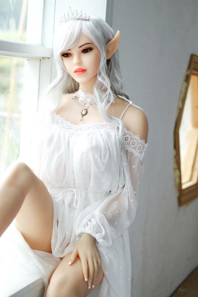 Realistic TPE Aibei sex doll 158 cm - elly elf