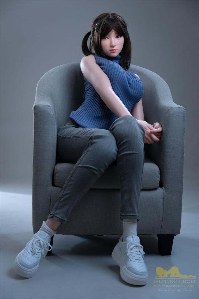Realistic Silicone / TPE sex doll irontech doll 166 cm - Miyuki