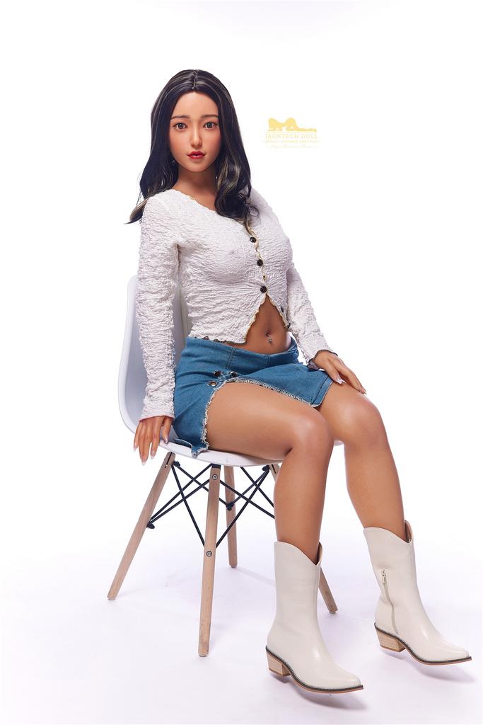 Realistic Silicone / TPE sex doll irontech doll 152 cm - Miku