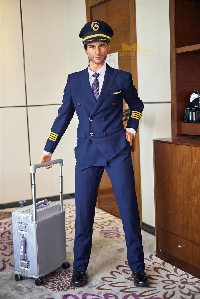 Realistic Silicone / TPE sex doll irontech doll 176 cm - George