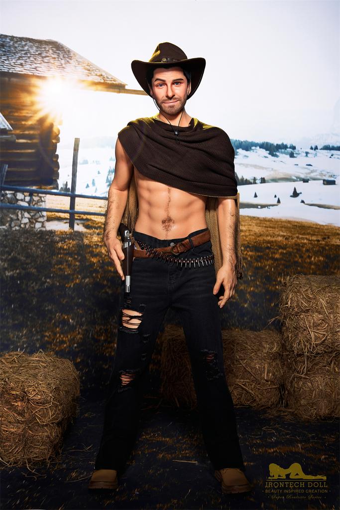 Realistic Silicone / TPE sex doll irontech doll 170 cm - Allen