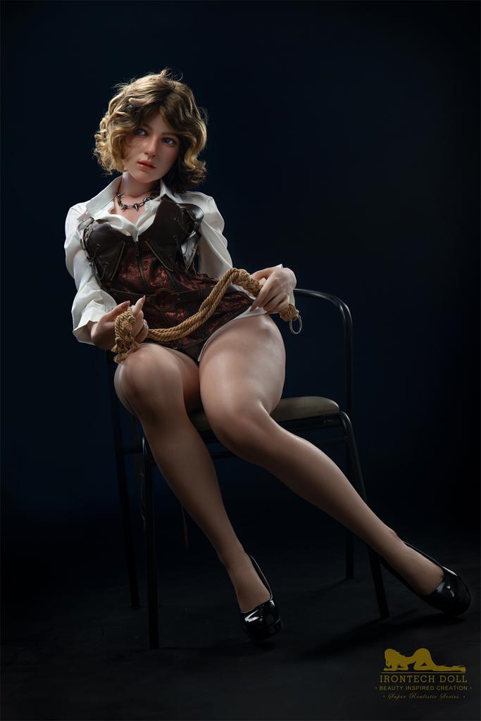 Realistic Silicone / TPE sex doll irontech doll 153 cm - Fenny
