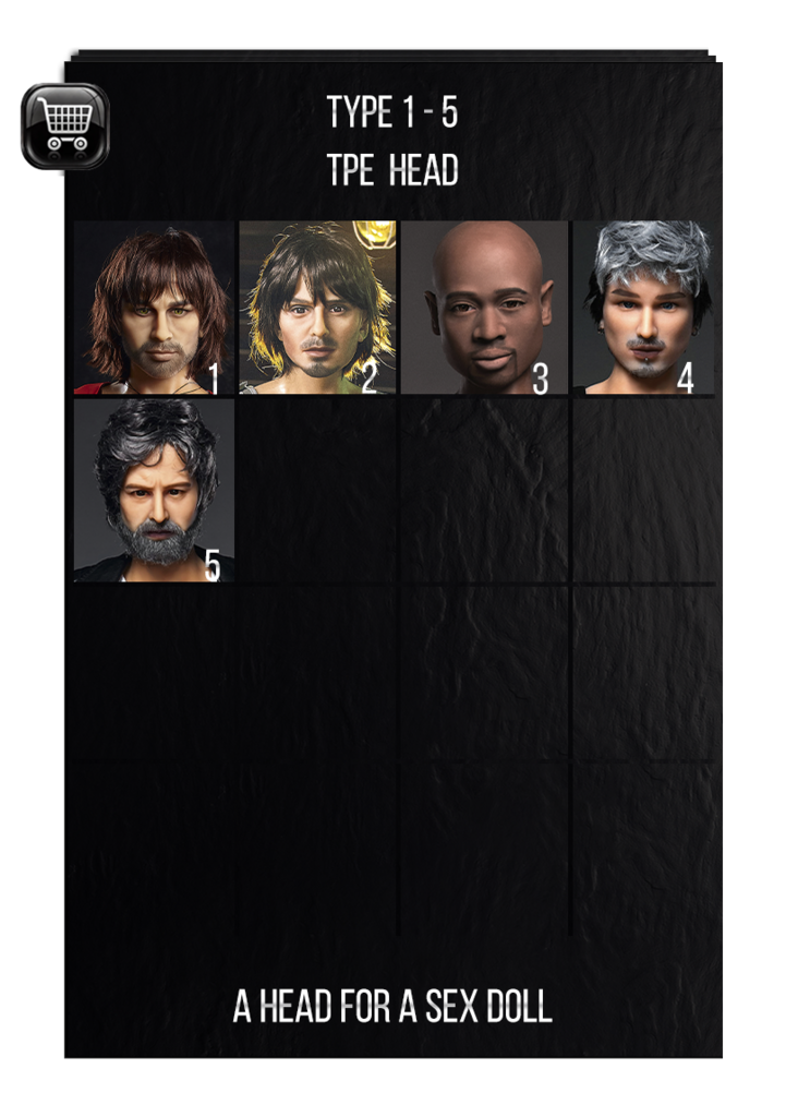 TPE head for a sex doll Irontech dolls - Men