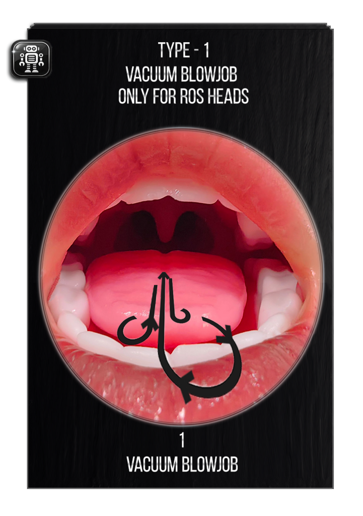 Robotic Vacuum Head blowjob