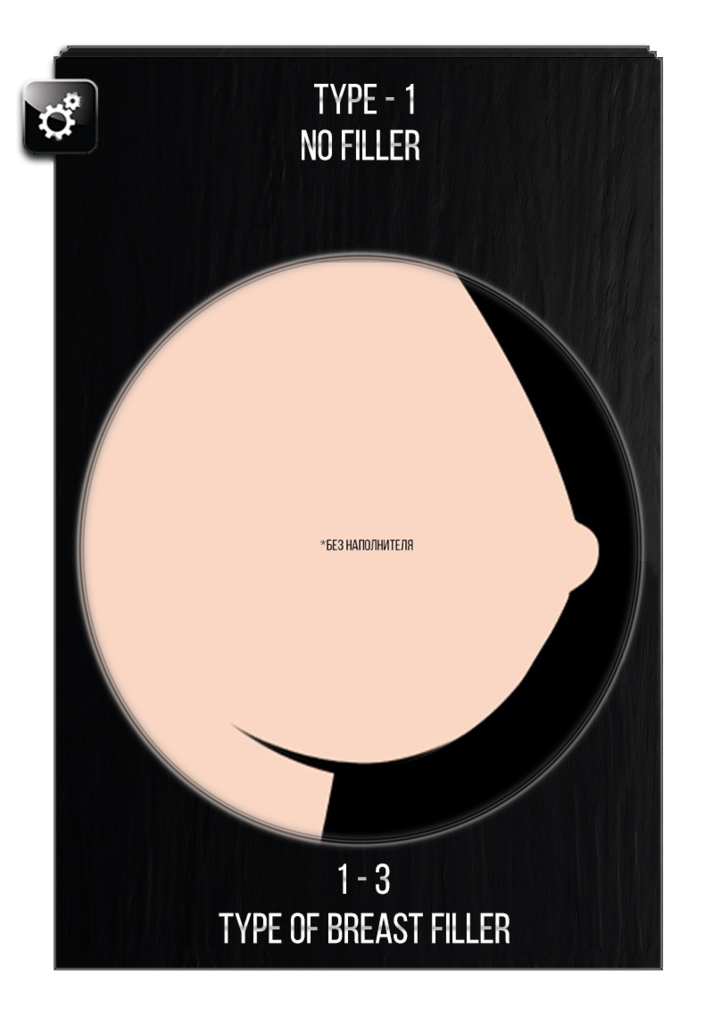 Choosing the type of breasts for a sex doll