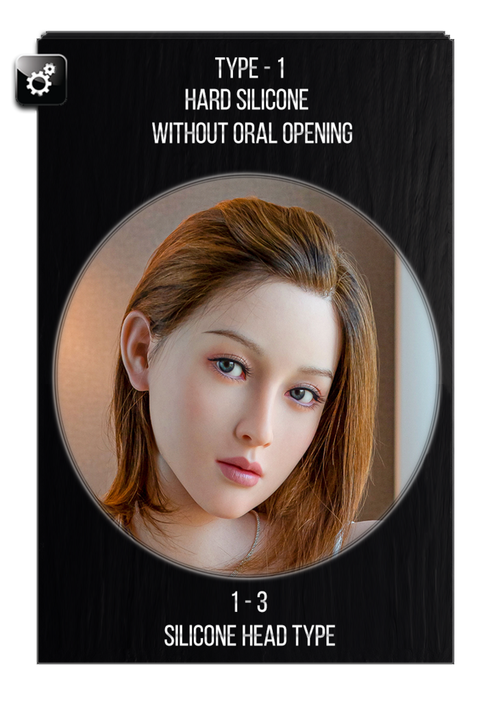 Head type selection (hard silicone/ soft silicone/ ROS head)