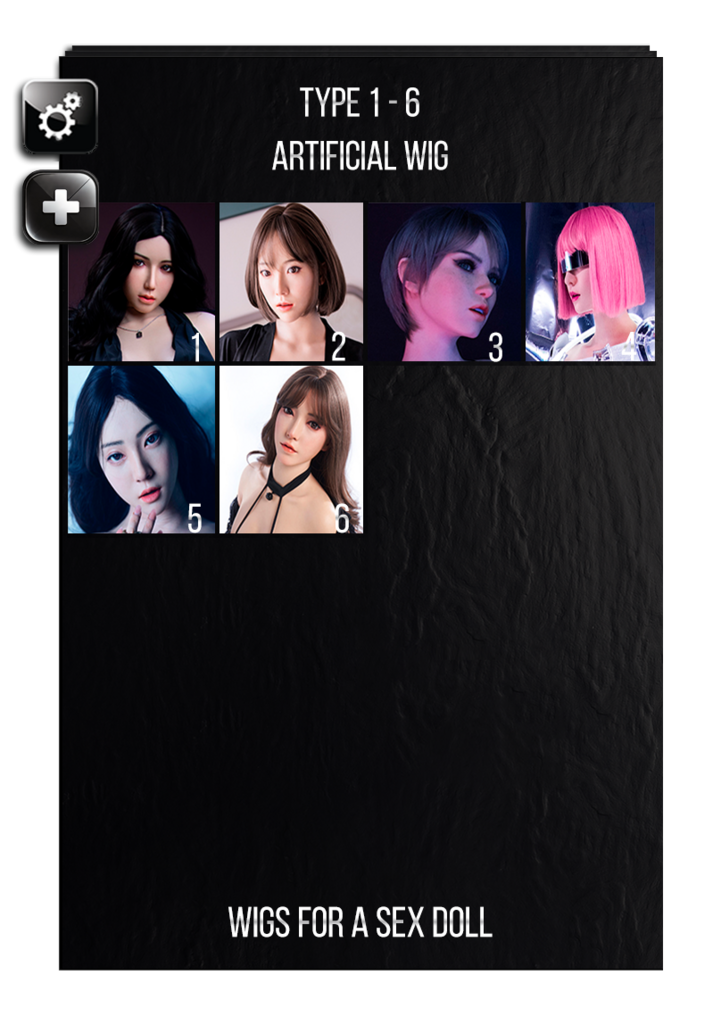 Choosing a wig for an EX sex doll of the EX Clone series