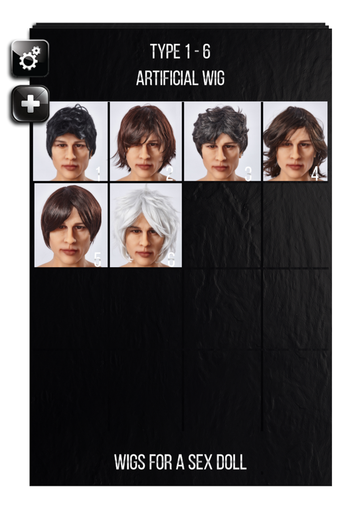 Choosing a wig for TPE irontech sex doll - man