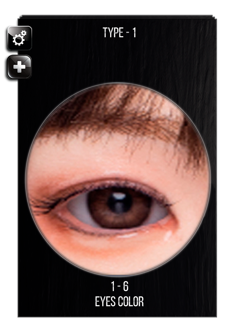 Choosing the eye color for the Bezlya sex doll