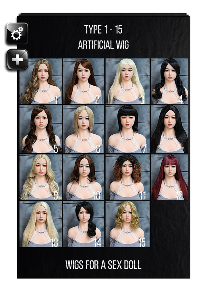 Choosing a wig for Ridmii sex doll