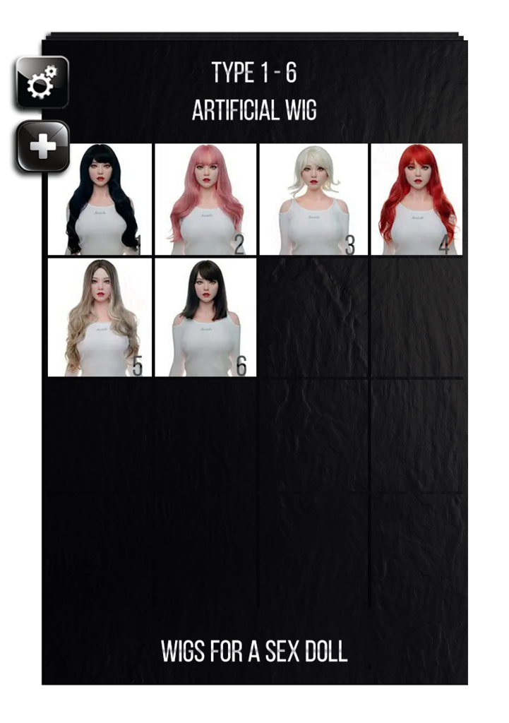 Choosing a wig for Real-lady sex doll