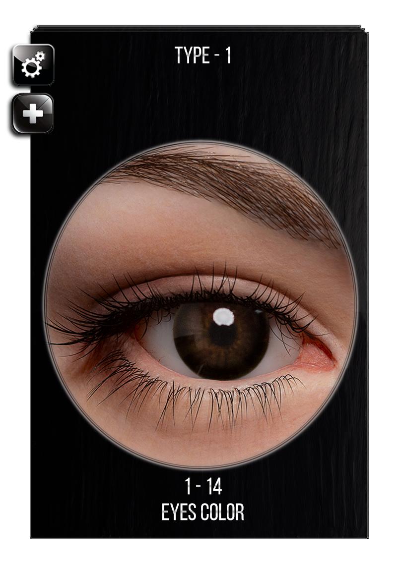 Choosing eye color for a Fanreal sex doll