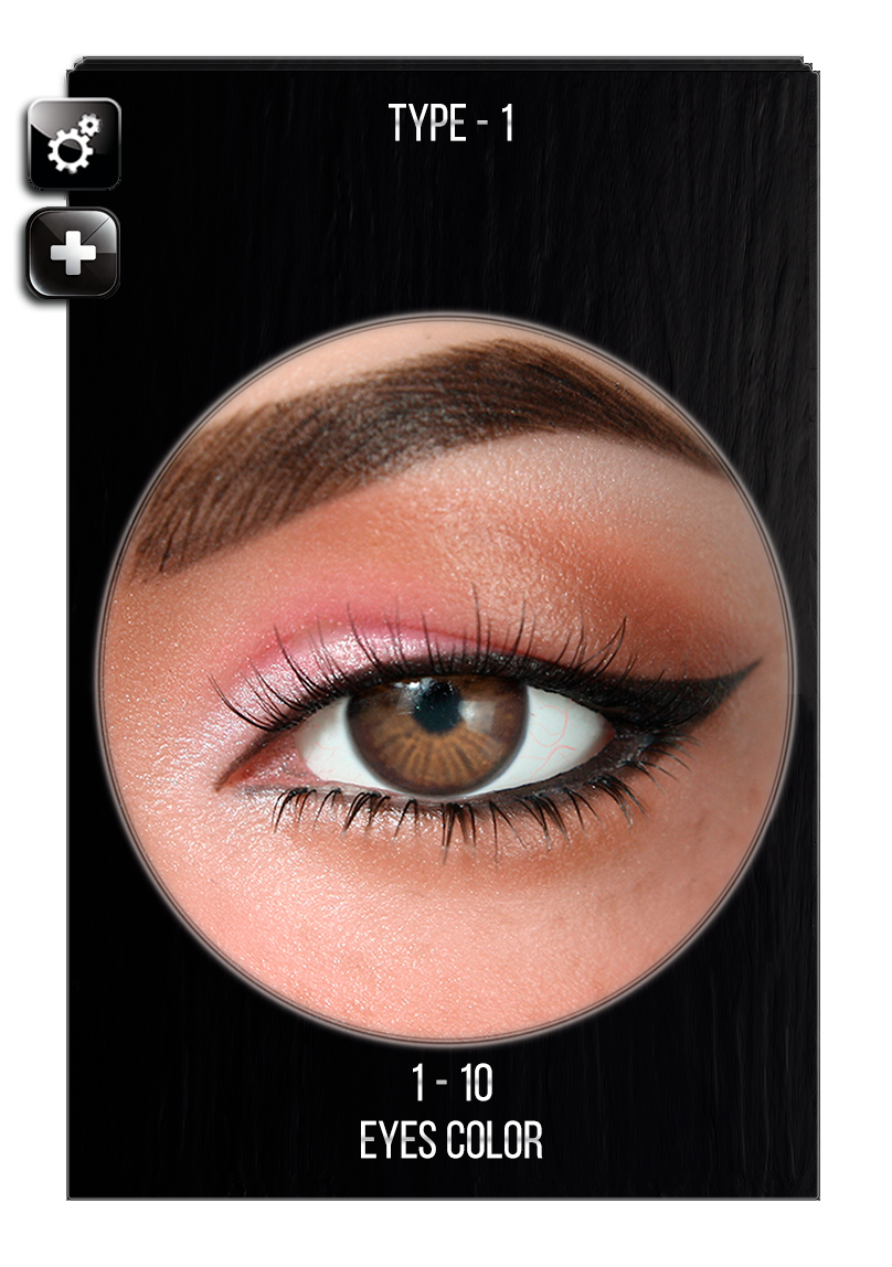 Eye color selection for silicone Climax sex doll