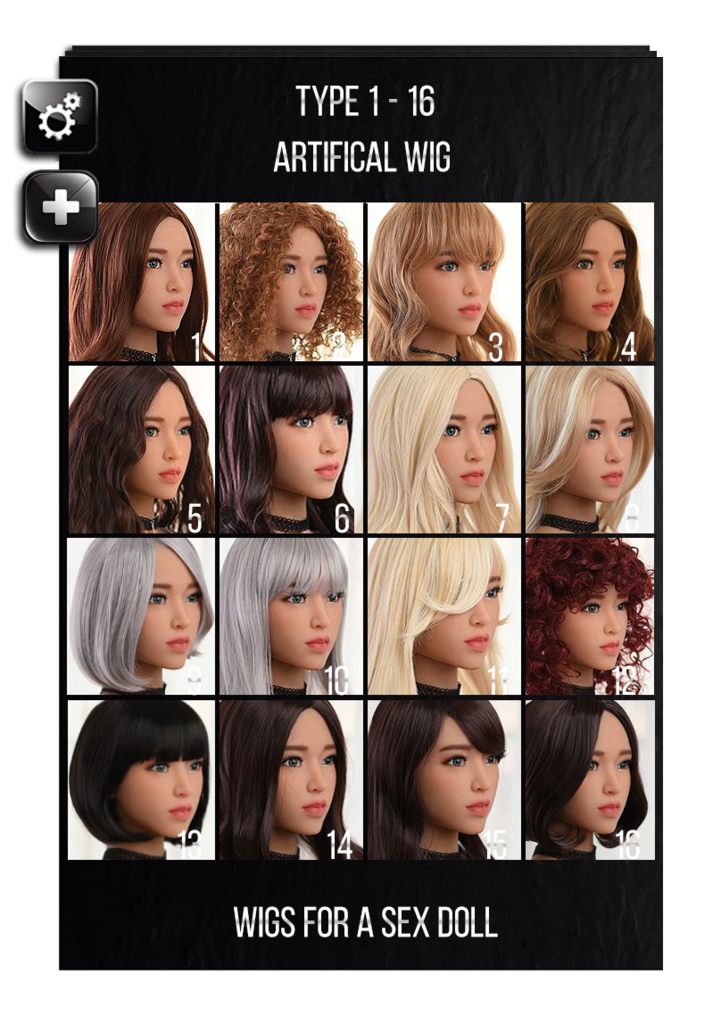 Choosing a wig for HR sex doll