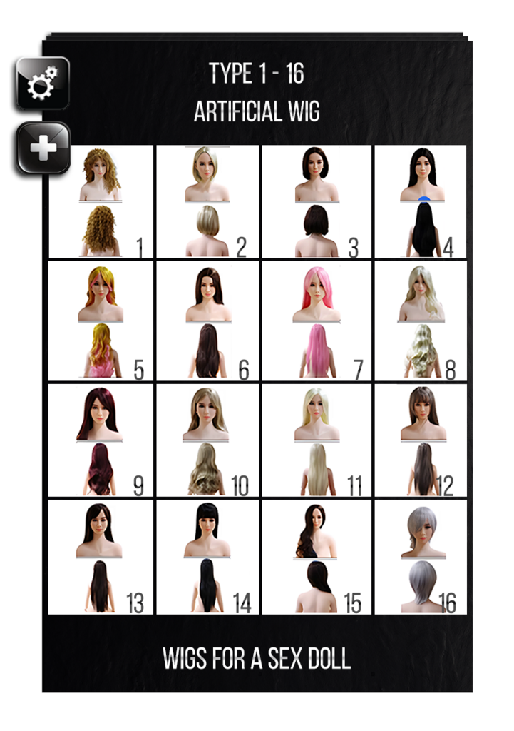 Choosing a wig for TPE JY sex doll