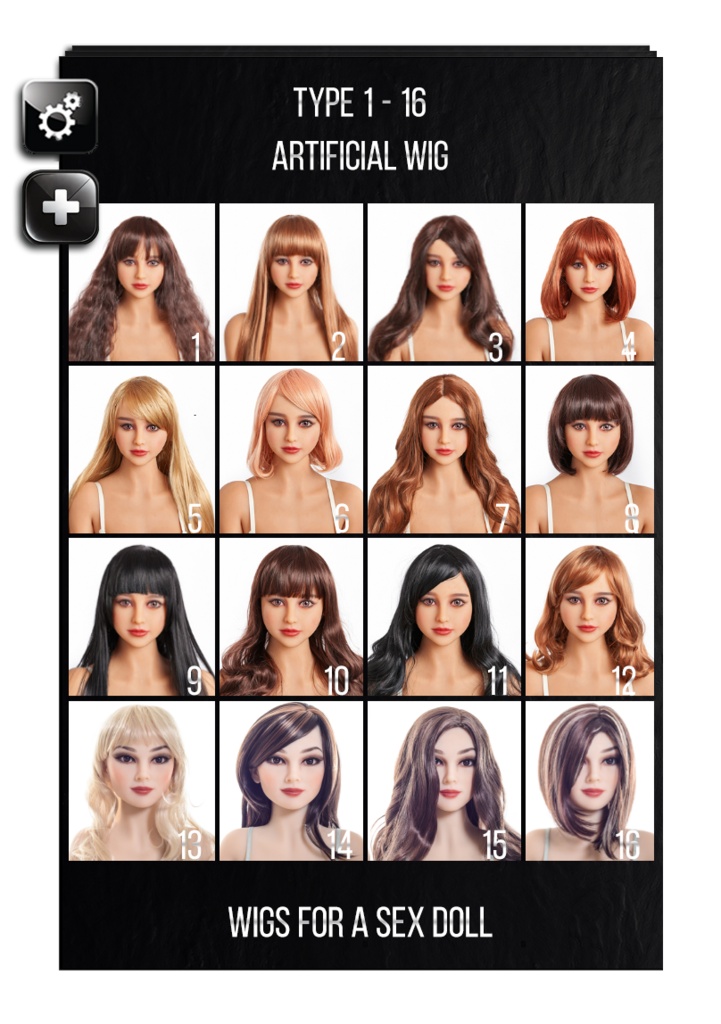 Choosing a wig for TPE Irontech sex doll - woman