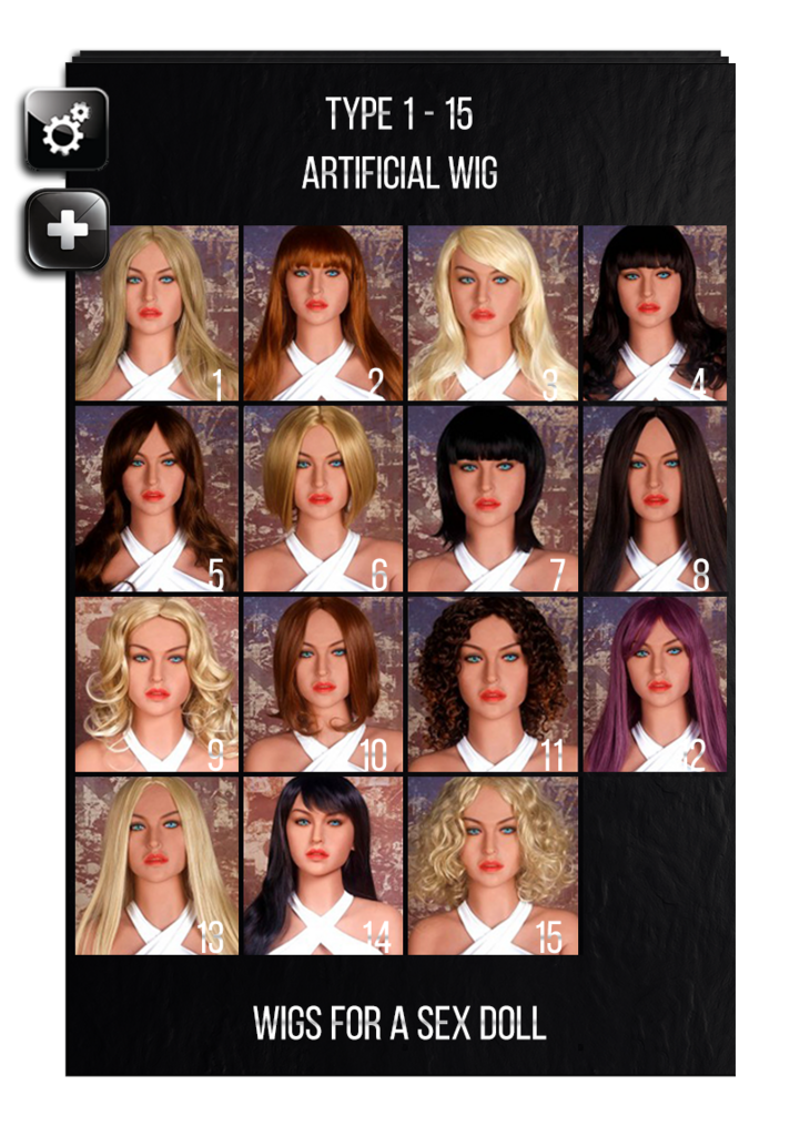 Choosing a wig for TPE YL sex doll