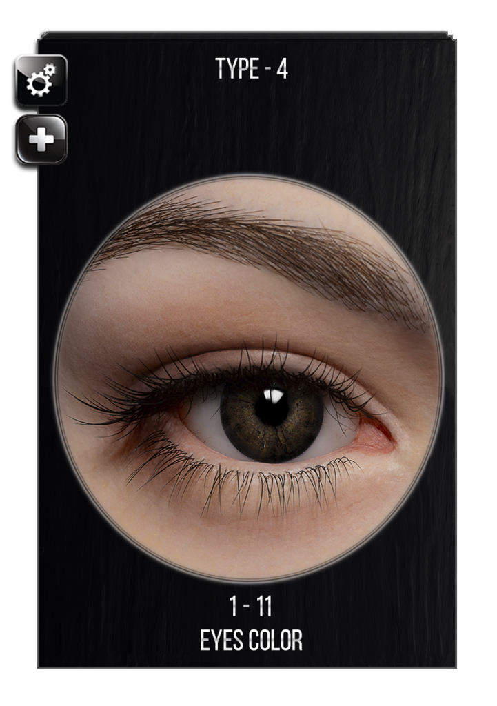 Choosing eye color for a Starpery sex doll