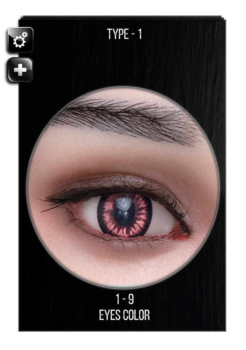 Choosing an eye color for silicone Irontech sex doll