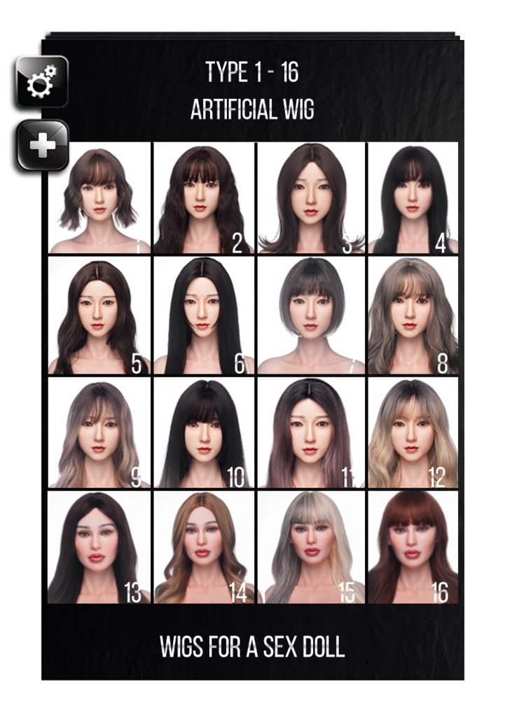 Choosing a wig for Silicone Irontech sex doll